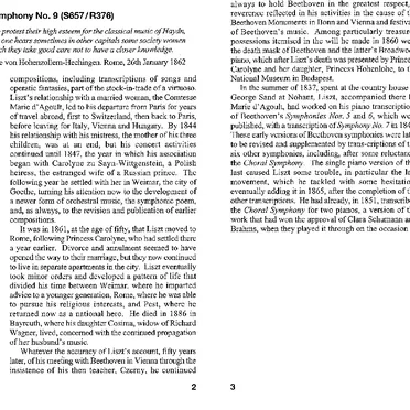 Symphony no. 9 (transcription for two pianos)