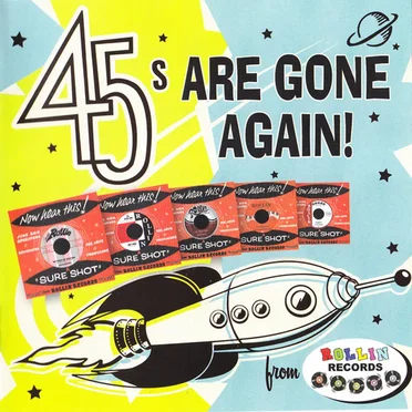 45s Are Gone Again! by Various Artists - album cover