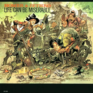 Life Can Be Miserable by Homer & Jethro - album cover