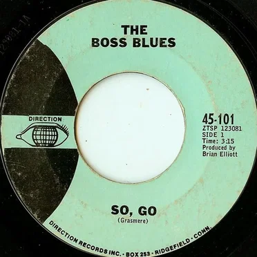 So, Go by The Boss Blues - album cover