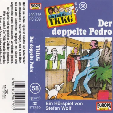 TKKG 58: Der doppelte Pedro by Stefan Wolf - album cover