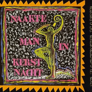 Naakte man in kerstnacht