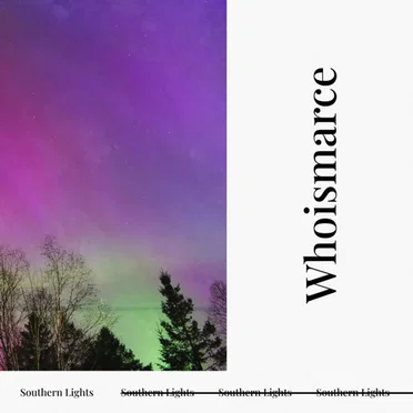 Southern Lights by Whoismarce - album cover