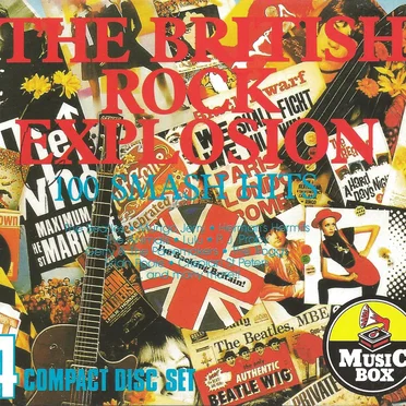 The British Rock Explosion by Various Artists - album cover