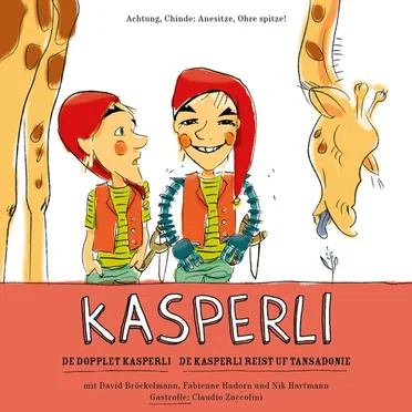 Kasperli: De dopplet Kasperli / De Kasperli reist uf Tansadonie by Kasperli - album cover