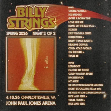 2026-04-18: John Paul Jones Arena, Charlottesville, VA, USA by Billy Strings - album cover