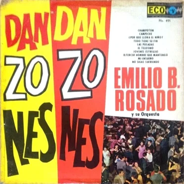 Danzones by Emilio B. Rosado y su Orquesta - album cover