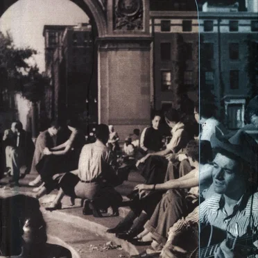 Washington Square Memoirs: The Great Urban Folk Boom, 1950-1970 by Various Artists - album cover