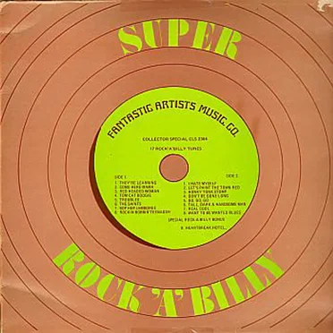 Super Rock ‘A’ Billy by Various Artists - album cover