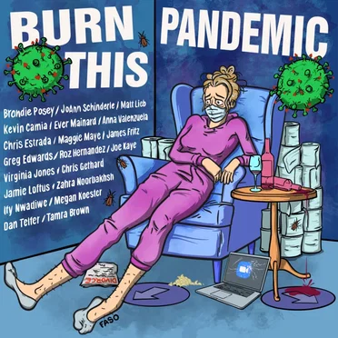 Burn This Pandemic by Various Artists - album cover