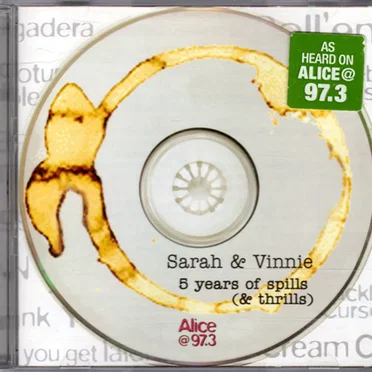 Sarah & Vinnie: 5 Years of Spills (& Thrills) by Various Artists - album cover