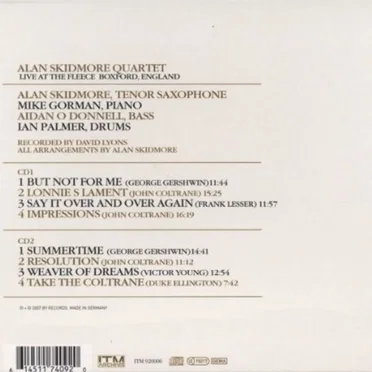 Impressions of John Coltrane