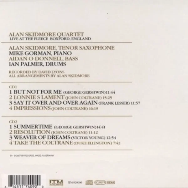 Impressions of John Coltrane