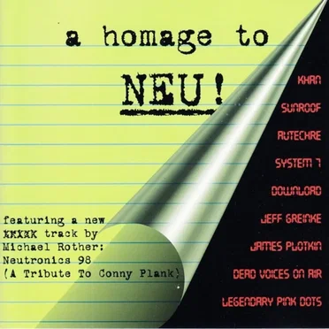 A Homage to Neu! by Various Artists - album cover