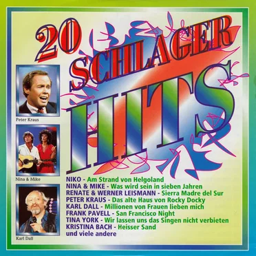 20 Schlager Hits by Various Artists - album cover