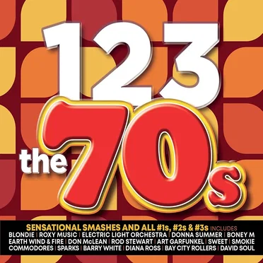 1-2-3: The 70s by Various Artists - album cover