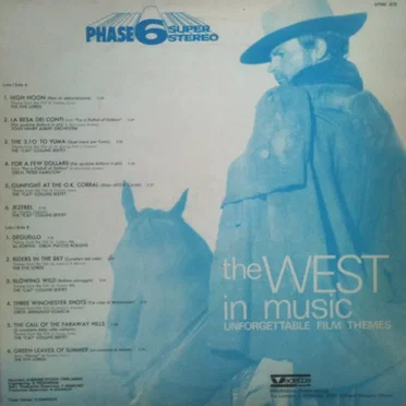 The West In Music (Unforgettable Film Themes) by Various Artists - album cover