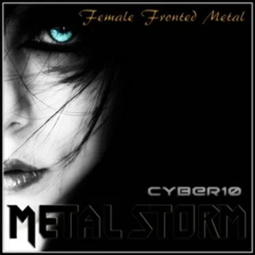 CYBER10 Metal Storm - Female Fronted Metal by Various Artists - album cover