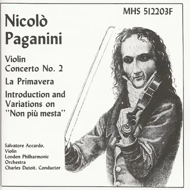 Violin Concerto No. 2 / La Primavera / Introduction and Variations on "Non più mesta"