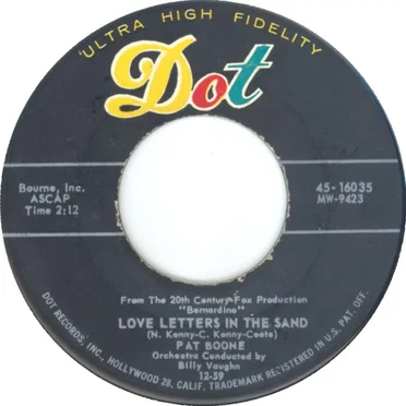 Love Letters in the Sand / A Wonderful Time Up There