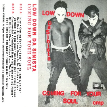Coming for Your Soul by Low Down da Sinista - album cover