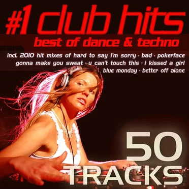 #1 Club Hits 2010: Best of Dance & Techno by Various Artists - album cover