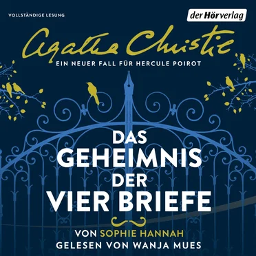 Das Geheimnis der vier Briefe by Sophie Hannah - album cover