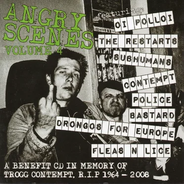 Angry Scenes, Volume 4: A Benefit CD in Memory of Trogg Contempt, R.I.P. 1964 - 2008 by Various Artists - album cover