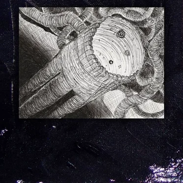 Moon Touches Earth by many tiny boxes - album cover
