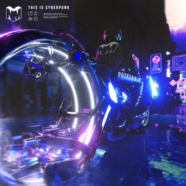This Is Cyberpunk by Various Artists - album cover