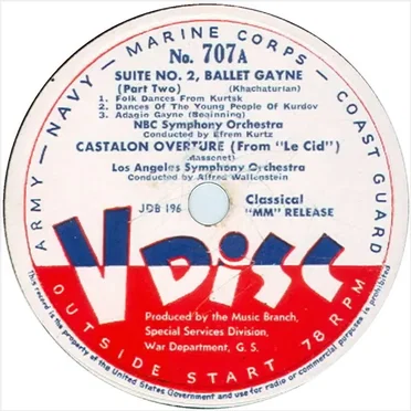 Suite no. 2, Ballet Gayne / Castalon Overture / Espana
