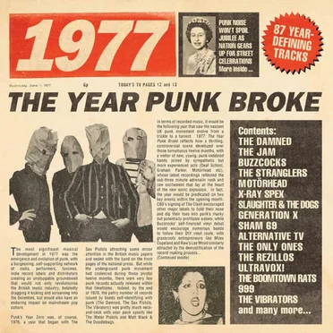 1977: The Year Punk Broke by Various Artists - album cover
