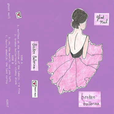 broken ballerina by ghost mail - album cover