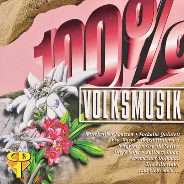 100% Volksmusik by Various Artists - album cover