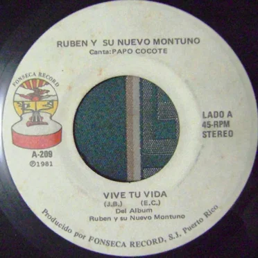 Vive tu vida by Ruben y su Nuevo Montuno - album cover