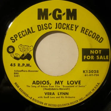 Adios, My Love (The Song of Athens) / May Your Heart Stay Young for Ever