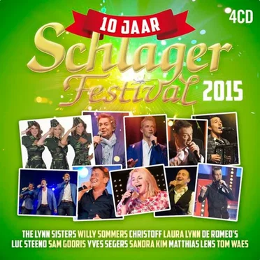 10 jaar Schlagerfestival 2015 by Various Artists - album cover