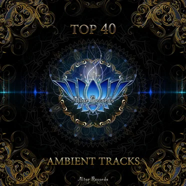 Top 40 Ambient Tracks by Various Artists - album cover