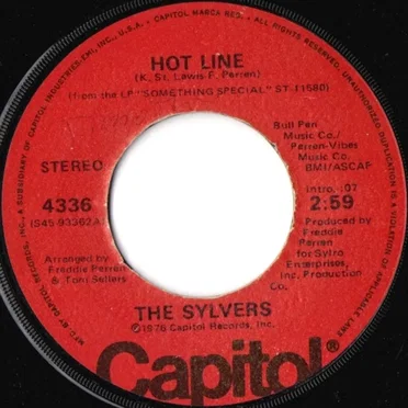 Hot Line by The Sylvers - album cover