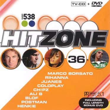 Radio 538: Hitzone 36 by Various Artists - album cover