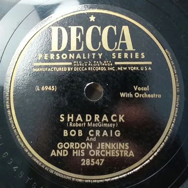 Shadrack / The Thrill Is Gone