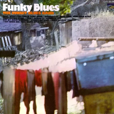 Funky Blues by The Sunset Blues Band - album cover