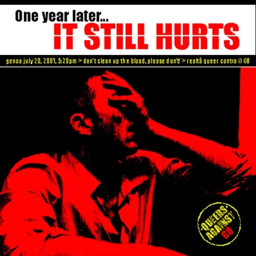 One Year Later... It Still Hurts - Queers Against G8 by Various Artists - album cover