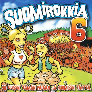 Suomirokkia 6: 40 eilisen, tämän päivän ja huomisen tähteä by Various Artists - album cover
