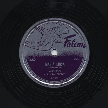 María Luísa / Ojitos negros by Alonzo y sus Rancheros - album cover