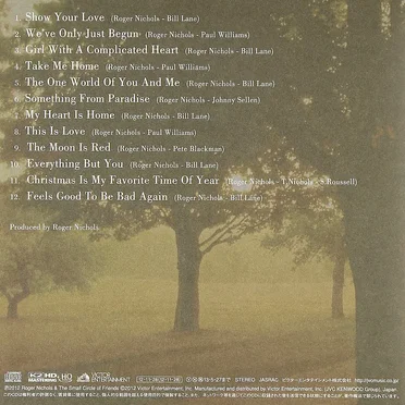 My Heart Is Home by Roger Nichols & The Small Circle of Friends - album cover