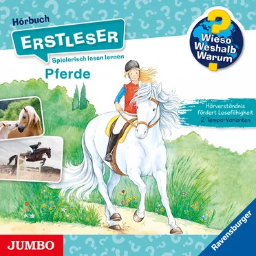 Hörbuch Erstleser - Pferde by Wieso? Weshalb? Warum? - album cover
