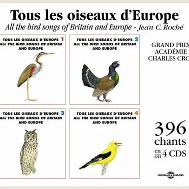 Die Vogelstimmen Europas auf 4 CDs