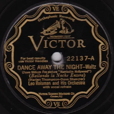 Dance Away the Night / Miss Wonderful