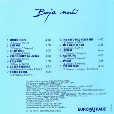 Boja noći by Neki to vole vruće - album cover